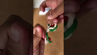 Aretes de macramé 🧵🇲🇽 diy macramelove manualidades tutorial [upl. by Iverson72]