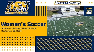 Averett womens soccer vs RandolphMacon [upl. by Nessaj]