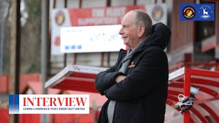 💬 “We thoroughly deserved that result”  Lennie Lawrence post Ebbsfleet United [upl. by Madeleine]