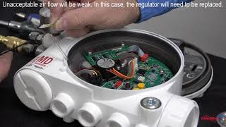 Logix™ 3200MD Positioner Internal Regulator Maintenance and Repair [upl. by Eirolav]