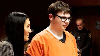 School Shooter Ethan Crumbley Faces Mass Shooting Victims [upl. by Trebor]