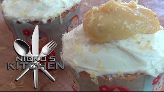 Lemon Cheesecake Cupcakes  Video Recipe [upl. by Eenhpad206]