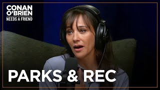 Rashida Jones On The Renaissance Of “Parks and Recreation”  Conan OBrien Needs A Friend [upl. by Nancy]