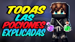 quotTODAS las POCIONES explicadas en MINECRAFTquot [upl. by Etteraj]