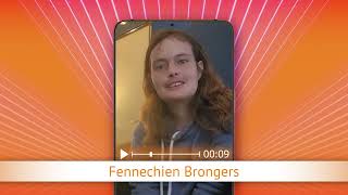 TV Oranje app videoboodschap  Fennechien Brongers [upl. by Alamaj]