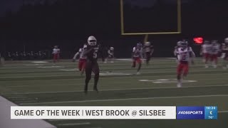 Silsbee High School stays undefeated beating West Brook 2713 [upl. by Ariaz]