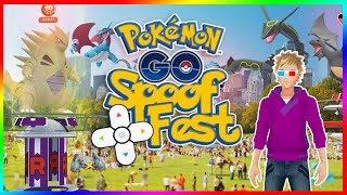 POKEMON GO SPOOF FEST SAN FRANCISCO EX Raid Pass Gyms Only Ultra Rare Spawns Spoofer Event [upl. by Onitsuj6]