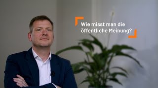 Wie misst man die öffentliche Meinung [upl. by Ronile]