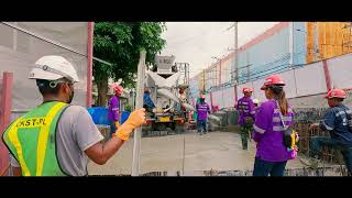 20240918 l BANGKOK l SAMSEN l SOPHON BRIDGE l TEMPORARY RAMP l CONCRETE PLACING l 4k [upl. by Anselmi]