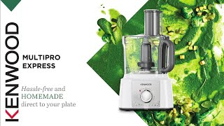 Discover Kenwood MultiPro Express  FDP65 Food Processor White [upl. by Eartnoed]