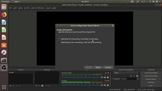 Open Broadcaster Software kurulumu Ubuntu 1804te [upl. by Htebilil]