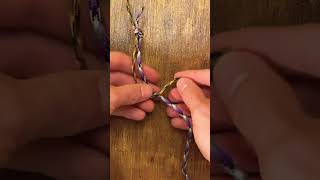 Fisherman’s Knot howtotieknot boyscouts fishingknots camping [upl. by Yanffit313]