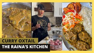 How To Make Jamaican OxtailCurry OxtailThe Raina’s Kitchen [upl. by Boorer982]