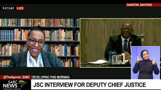 JSC Interview  Justice Mandisa Maya interviewed for the position of Deputy Chief Justice  Part 1 [upl. by Woothen]