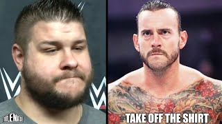 Kevin Owens  When CM Punk Got Very Upset Over a TShirt [upl. by Nitsur176]