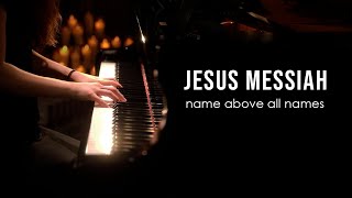 Jesus Messiah Chris Tomlin Piano Praise by Sangah Noona with Lyrics [upl. by Naeloj]