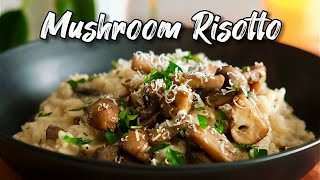 Easy Mushroom Risotto Recipe [upl. by Rupert]