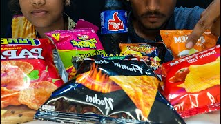 kurkure eating challenge asmr  food compitition  food challenge [upl. by Adnaval]