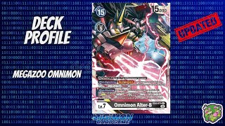 Deck profile MegaZoo Omnimon  BT15 [upl. by Llewkcor]