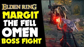 Elden Ring  Margit the Fell Omen Boss Fight With Confessor  Elden Ring PS5 Gameplay EldenRing [upl. by Eeneg]