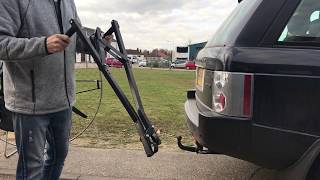 Cheapest Ebay clamp style bike rack for Paramotor ppg car transport [upl. by Olive]