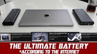 Anker PowerCore vs MacBook Pro  THE ULTIMATE BATTERY [upl. by Danielson]