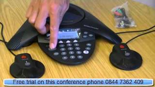 Polycom Soundstation2 Expandable Conference Phone [upl. by Gabrielson]