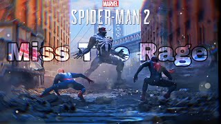 Miss The Rage X SpiderMan 2 4k  Carti Miss The Rage  SpiderMan Edit [upl. by Luana817]