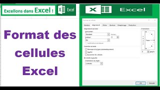 Format des cellules Excel [upl. by Iridis]