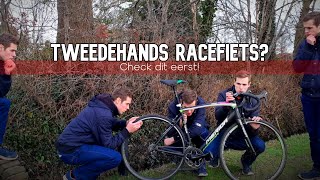 Hier moet je op letten als je een Tweedehands Racefiets koopt [upl. by Baun377]