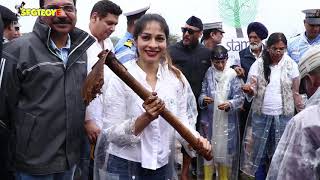 UNCUT Kajol Tanishaa Mukerji and Jackie Shroff at Tree Plantation Drive  SpotboyE [upl. by Flore]