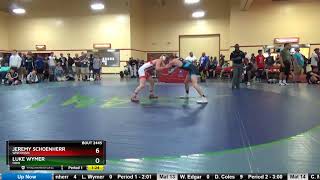 Junior 138 Jeremy Schoenherr Wisconsin Vs Luke Wymer Ohio [upl. by Taite]