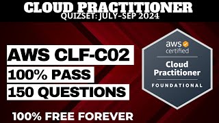 AWS Certified Cloud Practitioner Practice Questions  QUIZ SET JULYSEP 2024 CLFC02 [upl. by Leavitt]