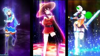 Konosuba Animation  Dance Bali Bandits Rolln Rock  By Kami Otaku [upl. by Anilegna]