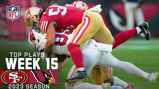 San Francisco 49ers Highlights vs the Arizona Cardinals  2023 Regular Season Week 15 [upl. by Jerold886]