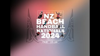 2024 National Beach Handball Championship  Saturday Court 1 [upl. by Cha841]