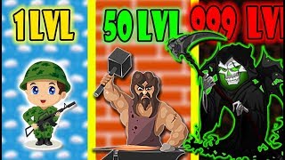 BRUTALMANIAIO MAX LEVEL EVOLUTION BRUTALMANIAIO ALL LEVELS UNLOCKED [upl. by Sheepshanks]