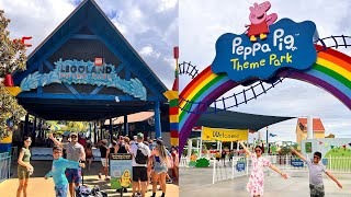 Legoland Trip  Water Park  Peppa Pig Theme Park [upl. by Nimrak]