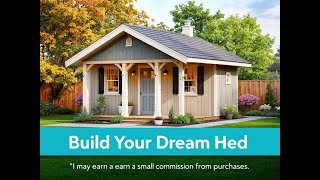 Build Your Dream Shed with Ryans Shed Plans Over 12000 Designs to Choose From [upl. by Vilhelmina]