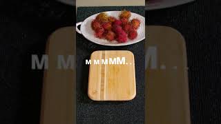 Rambutans  How to eat this amazing fruit shorts [upl. by Allene]