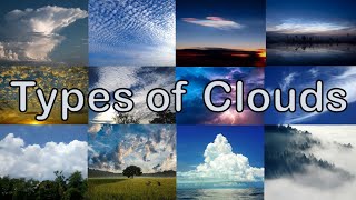 Types of Clouds  Shape color weather height and all about Clouds  Geography [upl. by Erminia]