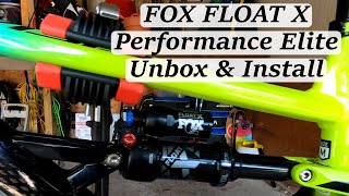 Fox Float X Performance Elite  unbox and install [upl. by Esinaj726]