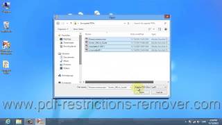 Remove PDF Password  How to Unlock password protected PDF files [upl. by Lirpa]