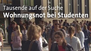 Semesterbeginn Wohnungsnot bei Studenten [upl. by Irec]