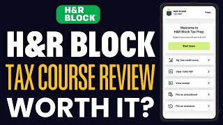 HampR Block Tax Course Review [upl. by Clayborn]