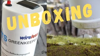 Unboxing RTS Greenkeeper wireless Modellbau [upl. by Binky]