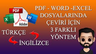 Pdf Dosyalarının Dilini Çevirmek İçin Üç Farklı Yöntem  Ücretsiz İngilizce Türkçe Makale Çevirisi [upl. by Haret]