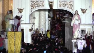 Nazareno 2016 Black Nazarene enters Quiapo Church [upl. by Kamilah]