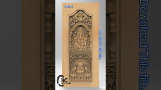 door artcam cncmachinedesign homedecor cadcamcnc [upl. by Francoise677]