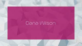 Dana Wilson  appearance [upl. by Awjan]